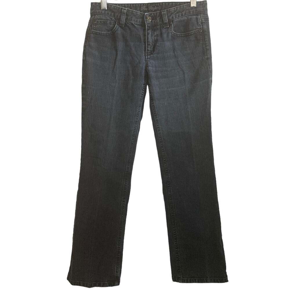 Ann Taylor Jeans Womens Size 4 Dark Wash Blue Stretch